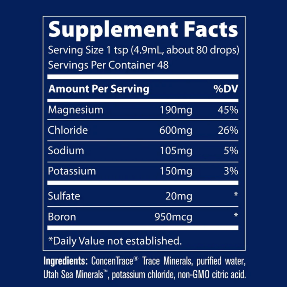 Buy 40,000 Volts Electrolyte Concentrate | 237ml | Trace Minerals Ireland