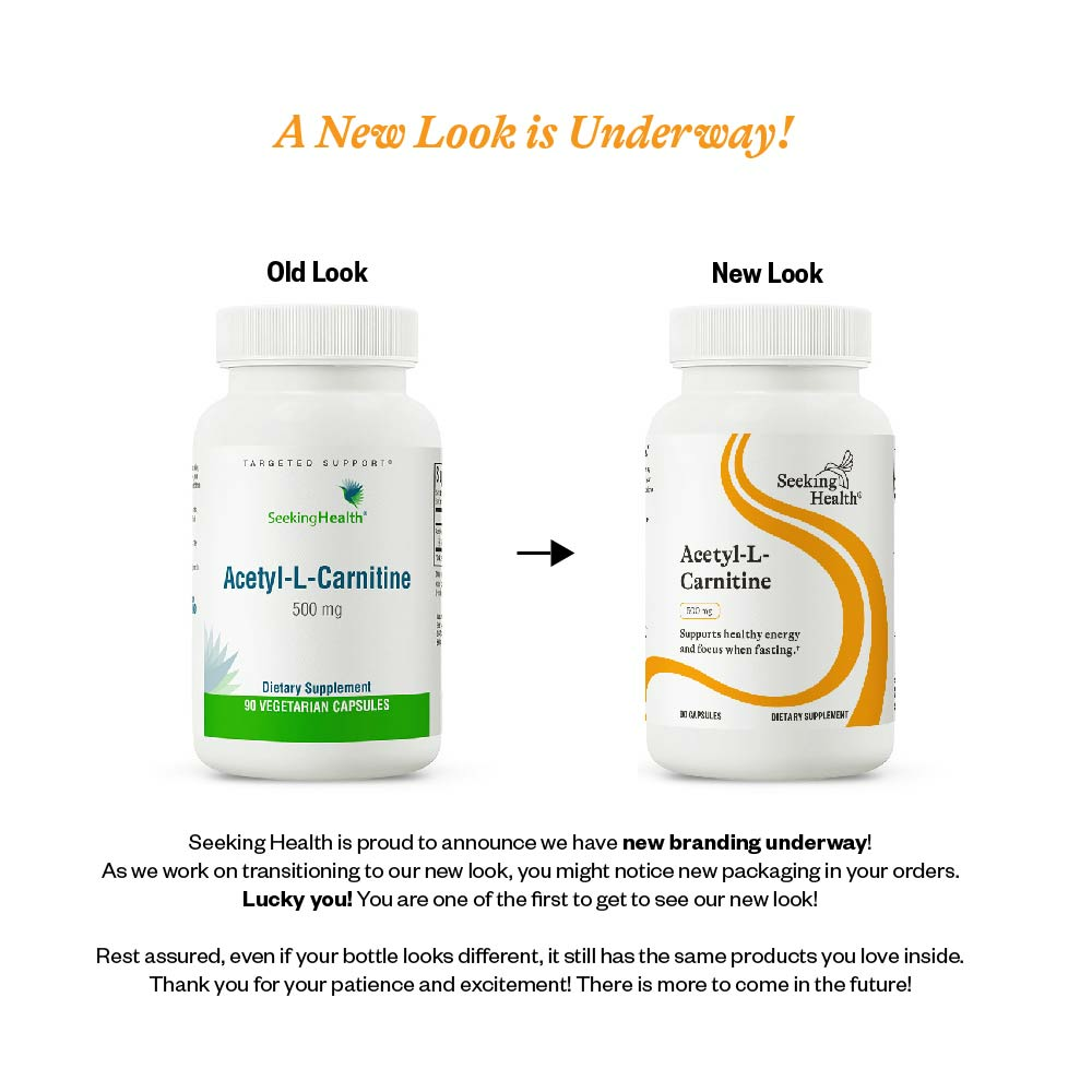 Acetyl L Carnitine 90 Capsules | Seeking Health Ireland