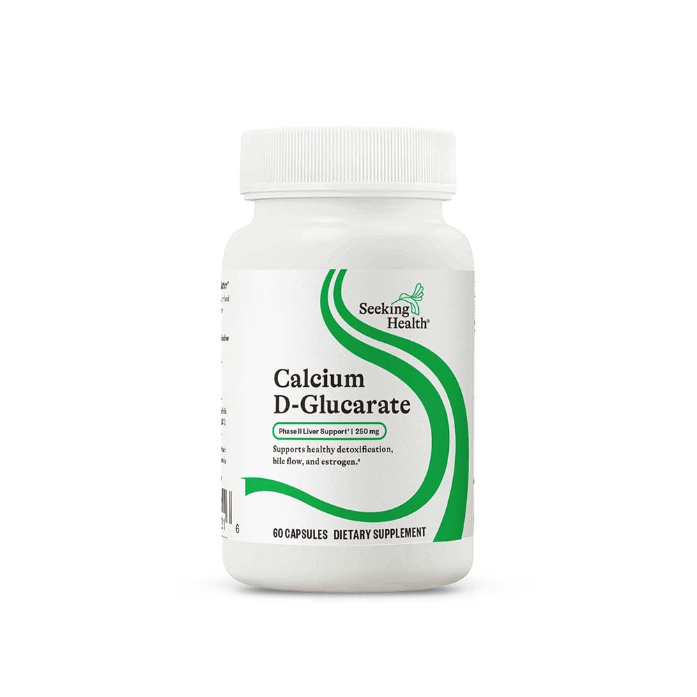 Calcium D-Glucarate - 60 Capsules - Seeking Health Ireland