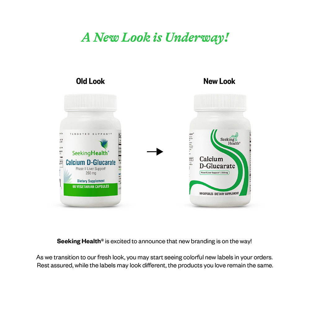 Calcium D-Glucarate - 60 Capsules - Seeking Health Ireland