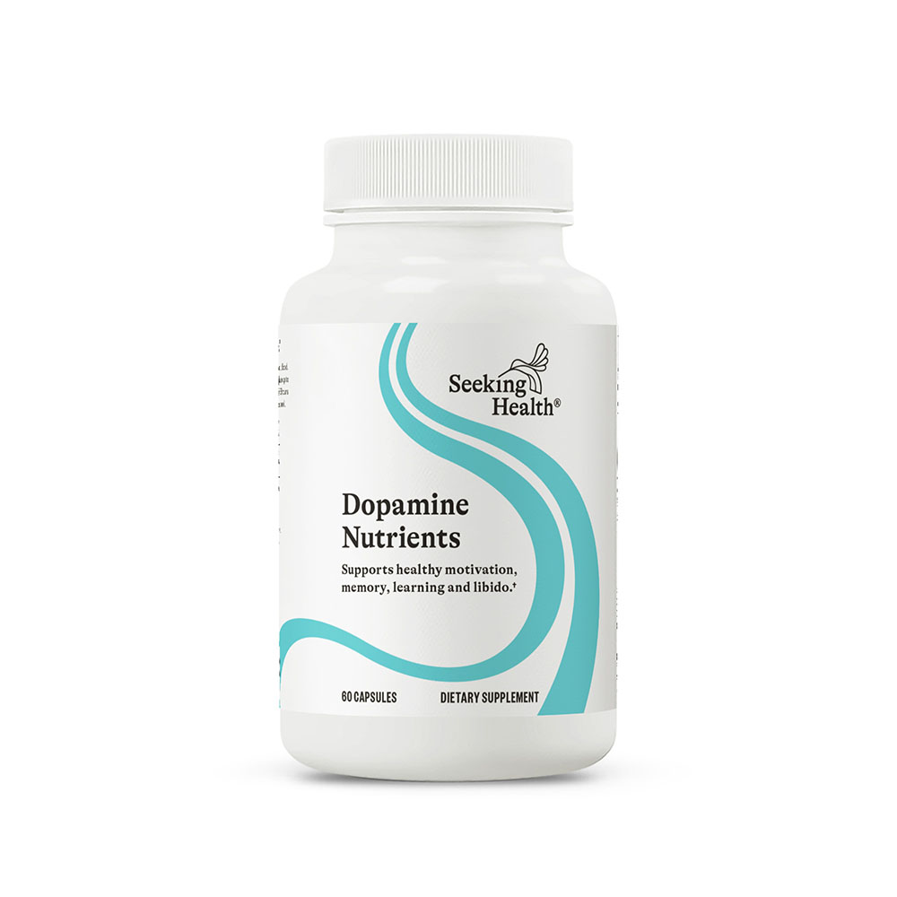 Dopamine Nutrients | 60 Capsules | Seeking Health Ireland
