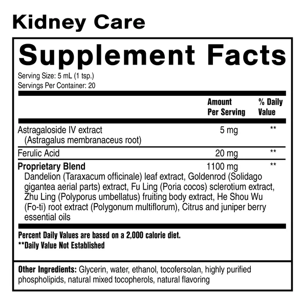 Buy Dr Shade's Kidney Care 100ml | Quicksilver Scientific Ireland