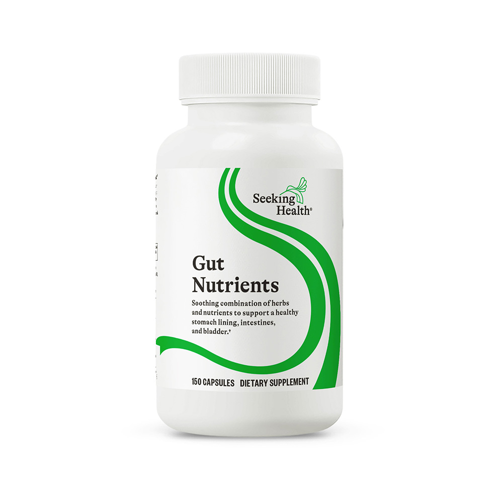 Gut Nutrients | 150 Capsules | Seeking Health
