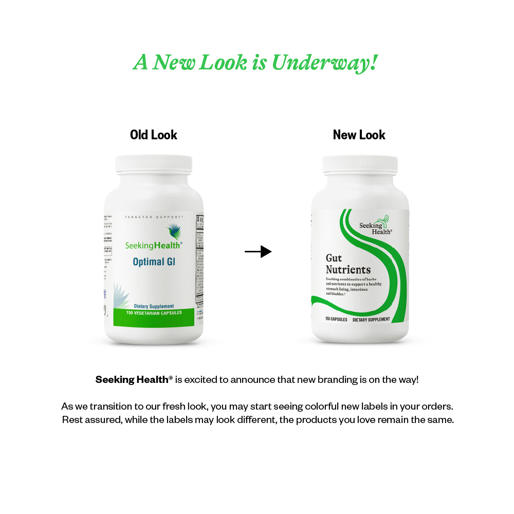 Gut Nutrients | 150 Capsules | Seeking Health
