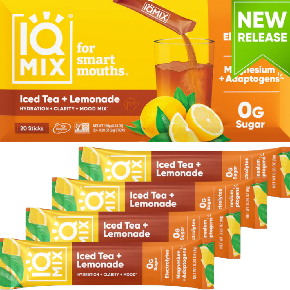 IQMIX Iced Tea & Lemonade | 20 Electrolyte Hydration Sachets