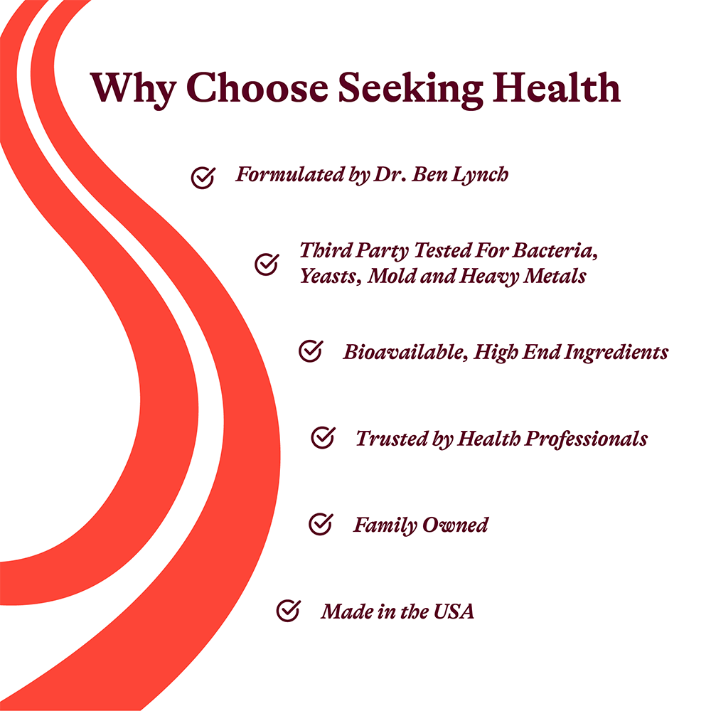Iron Chewable - 60 Tablets | Seeking Health Ireland