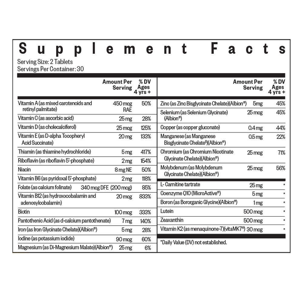 Kid's Multivitamin Chewable MF | 60 Tablets | Seeking Health Ireland