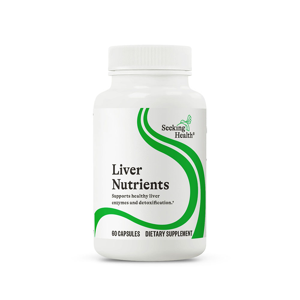 Liver Nutrients | 60 Capsules | Seeking Health Ireland