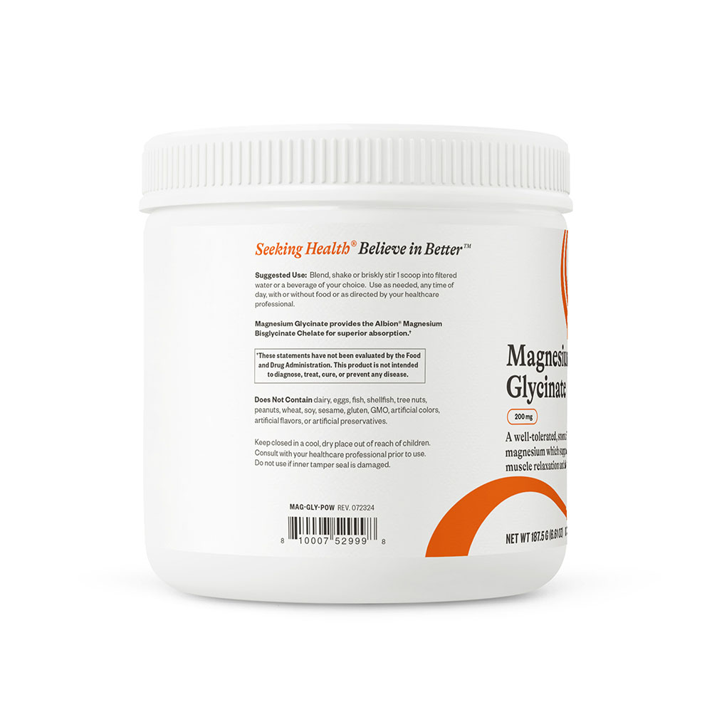 Buy Magnesium Glycinate Powder | 75 Servings | Seeking Health Ireland