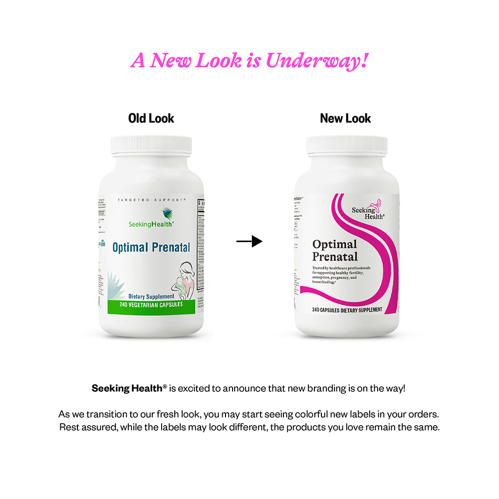 Buy Optimal Prenatal | 240 Capsules | Seeking Health Ireland