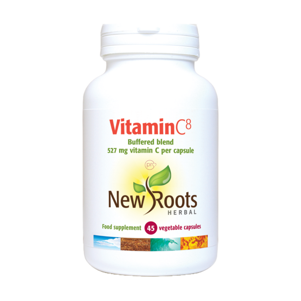 Vitamin C8 | 45 Capsules | New Roots Herbal Ireland