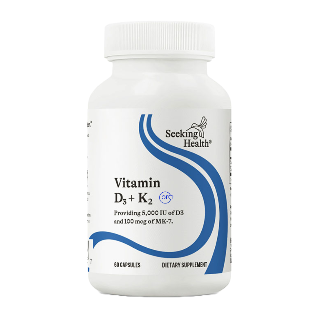 Buy Vitamin D3 + K2 | 60 Capsules | Seeking Health Ireland