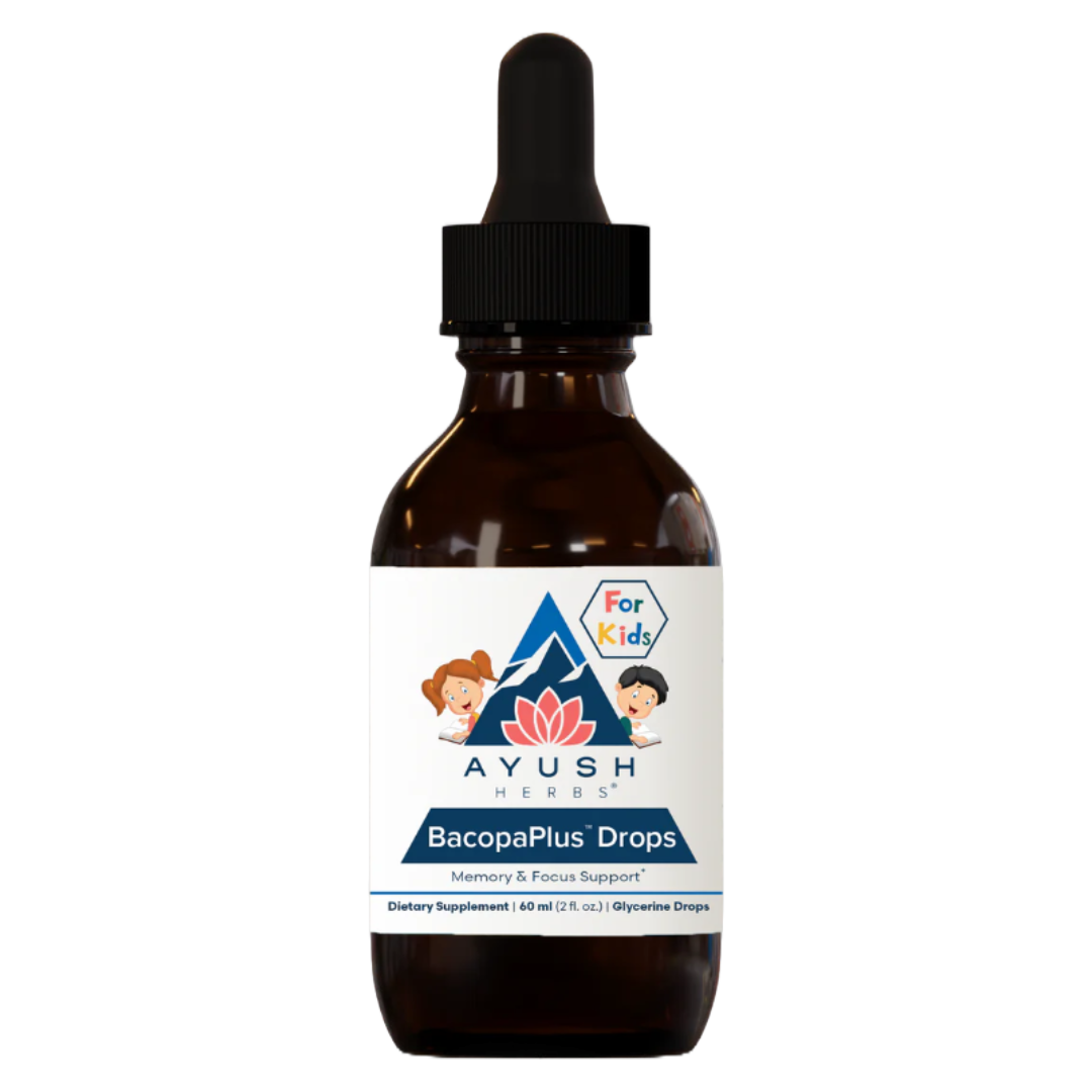Bacopa Plus Drops 56ml - Ayush Herbs Ireland