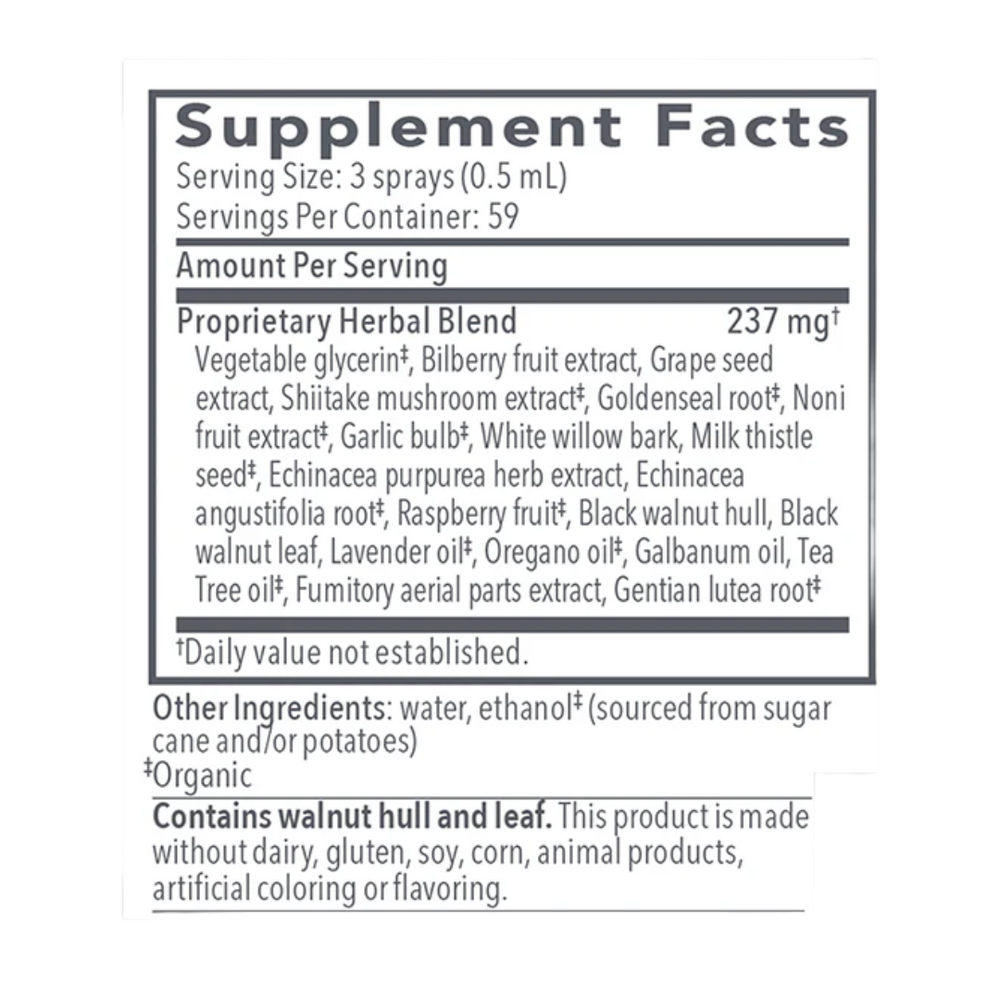 Biocidin TS - Botanical Throat Spray - Fast Ireland Shipping