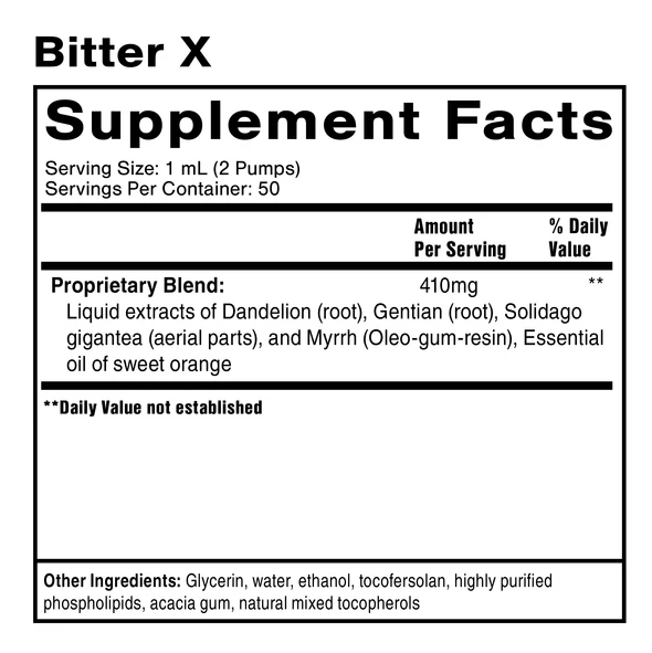 Buy Dr Shade's BitterX 50ml | Quicksilver Scientific Ireland