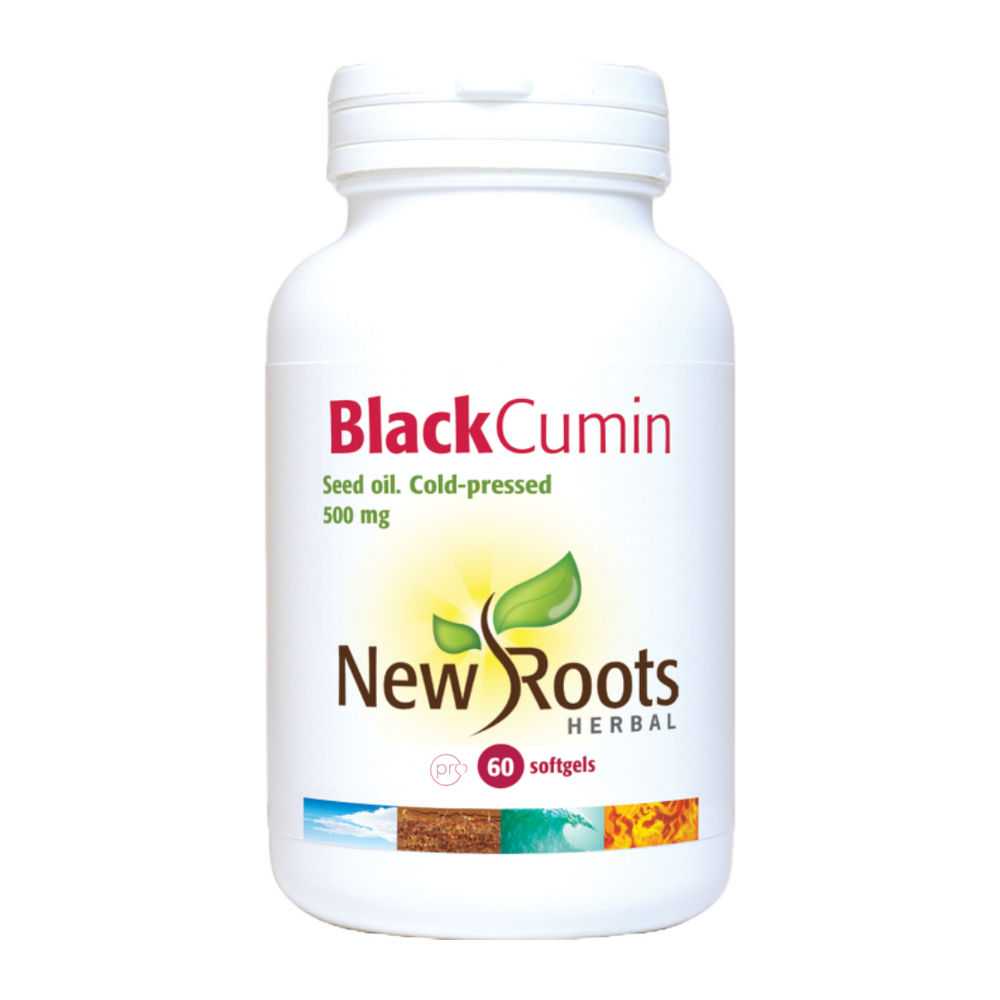 Black Cumin Seed Oil | 60 Softgels | New Roots Herbal Ireland