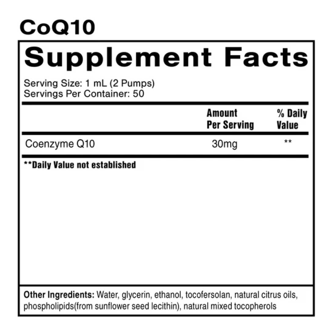 CoQ10 - Nanoemulsified - 50ml - Quicksilver Scientific ireland