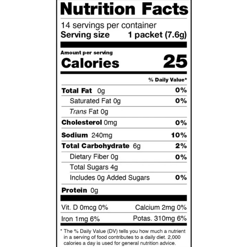 Cure Electrolytes - Peach Mango - 14 Sticks - Fast shipping