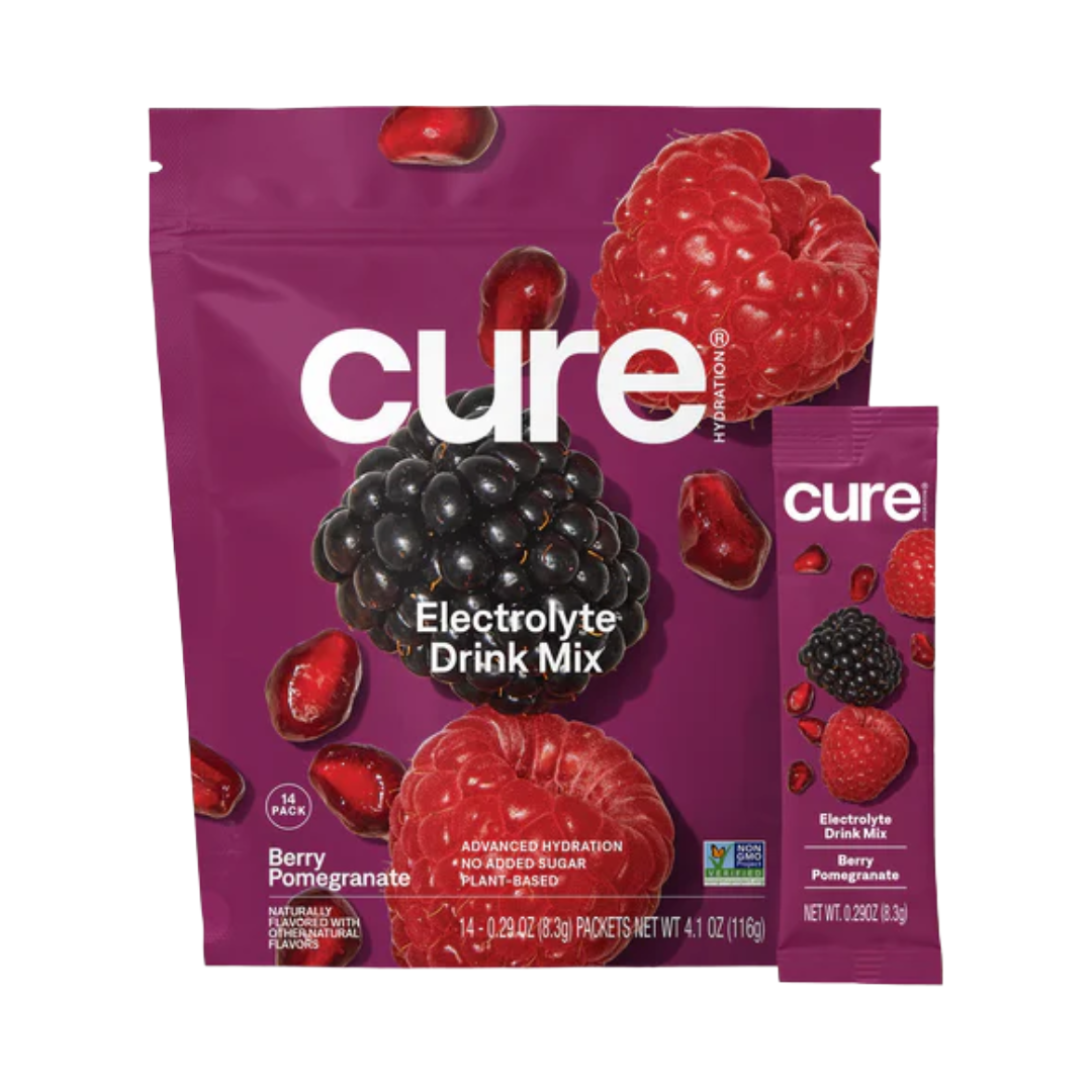 Cure HYdration Berry Pomegranate Electrolytes Ireland