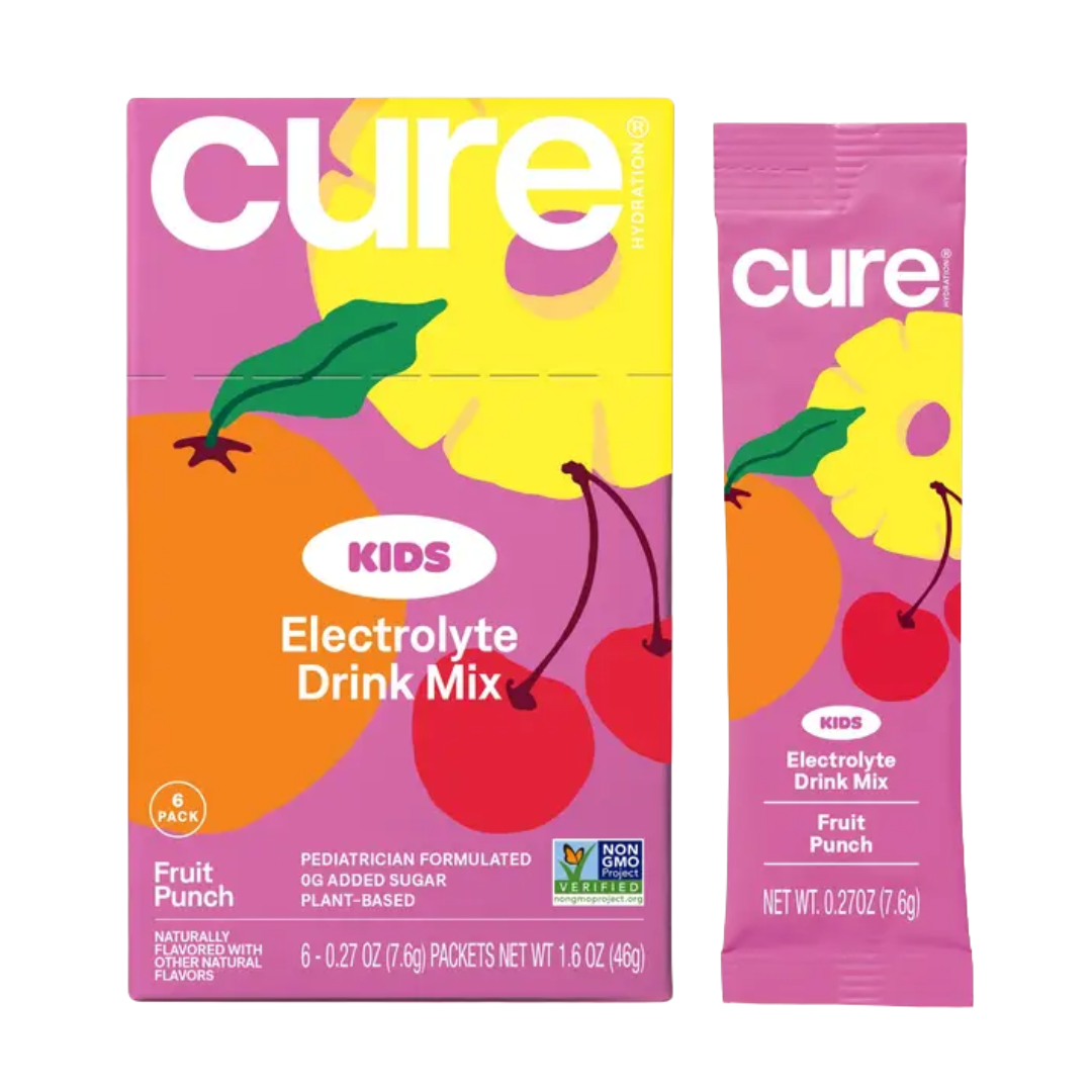 Cure Kids Electrolytes | Fruit Punch | 6 Sachet Pack | Ireland