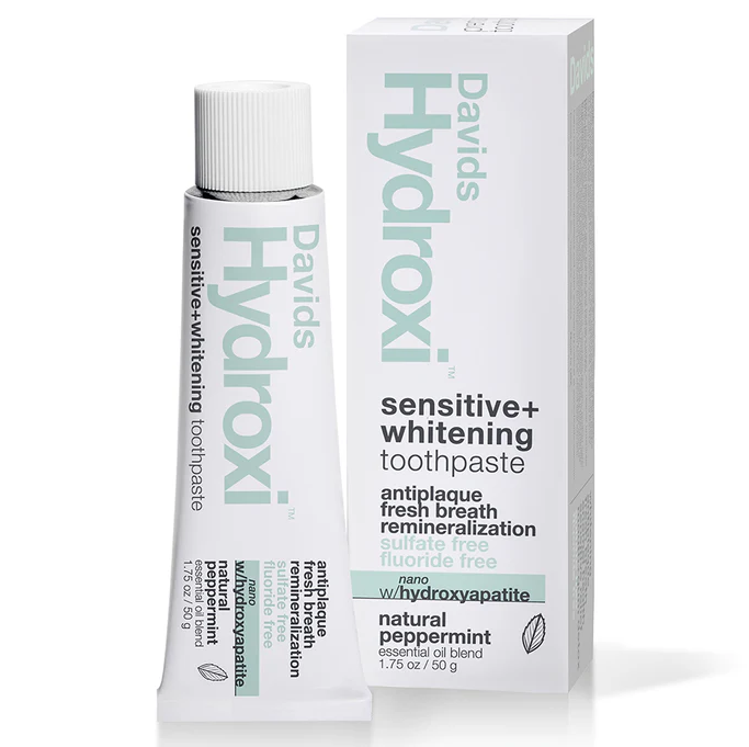 Buy Davids Travel size premium toothpaste | sensitive + whitening | nano-hydroxyapatite | peppermint