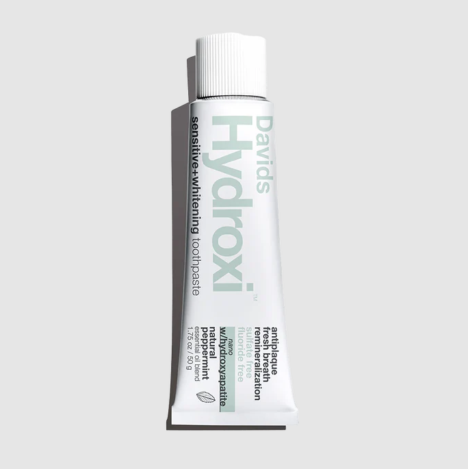 Buy Davids Travel size premium toothpaste | sensitive + whitening | nano-hydroxyapatite | peppermint