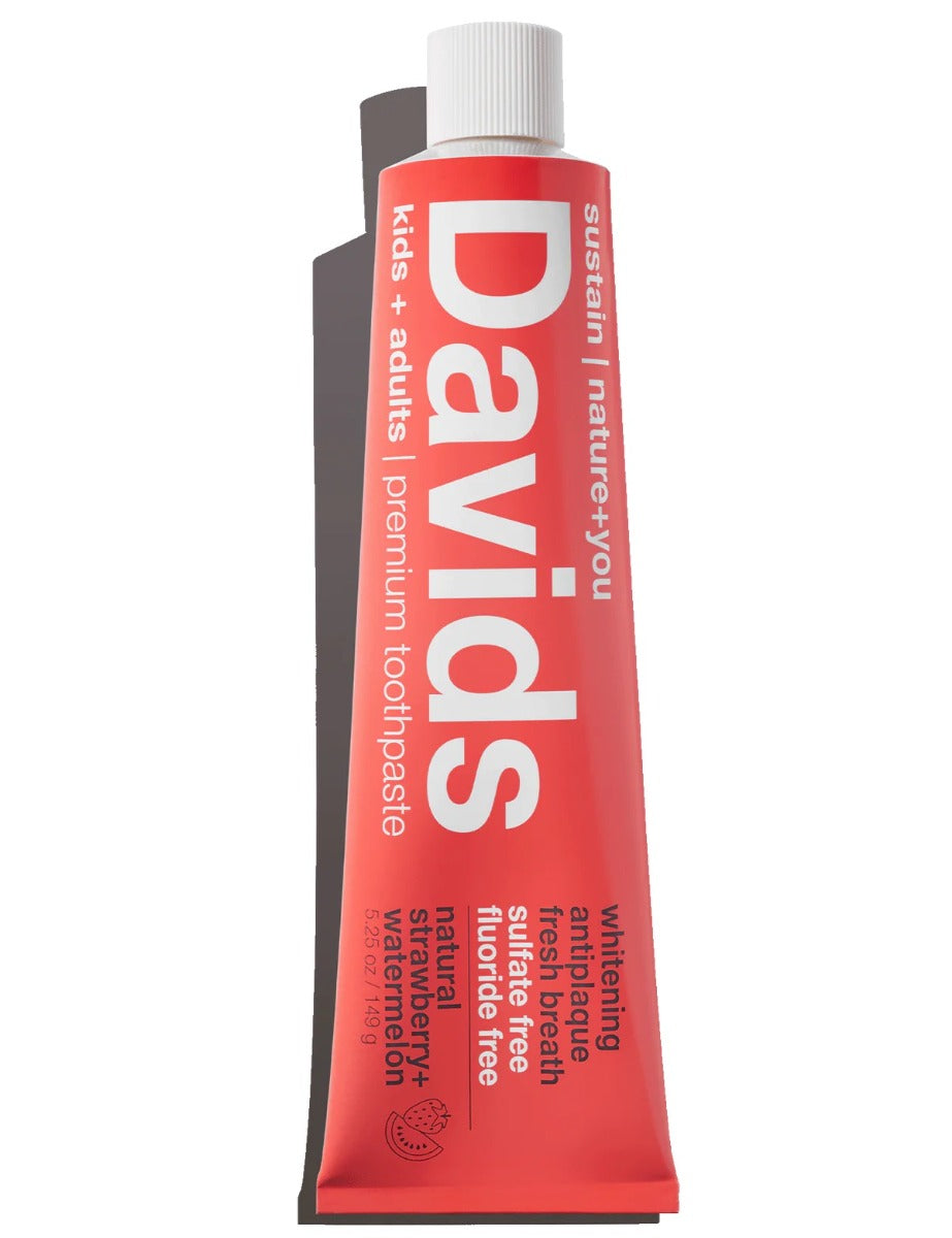 Buy Davids Premium Toothpaste | Kids & Adults | Strawberry Watermelon