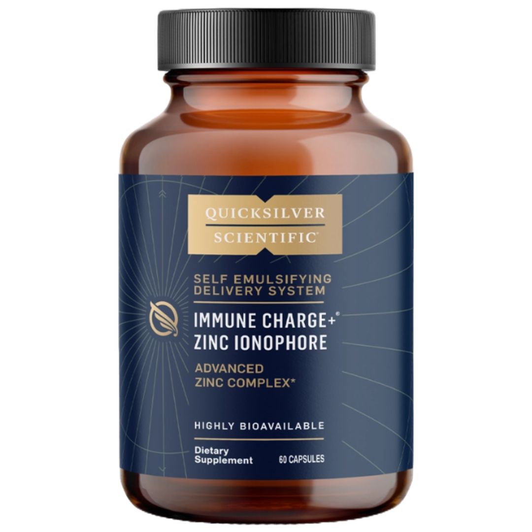 Buy Immune Charge+ Zinc Ionophore | 60 Softgels | Quicksilver Scientific Ireland