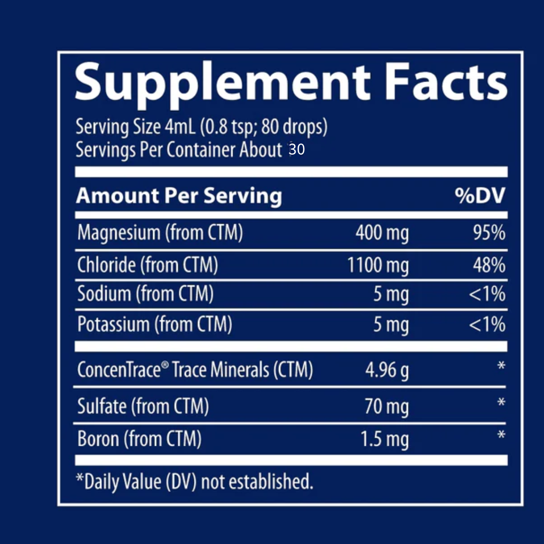 Buy Liquid Ionic Magnesium (400mg) | Trace Minerals | 4oz - 118ml Ireland