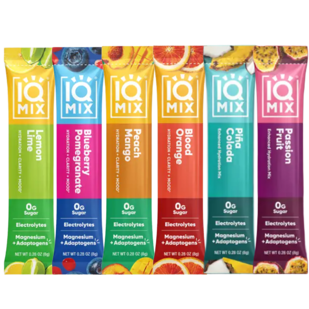 IQMIX electrolytes 6 sample sticks - IQBAR UK