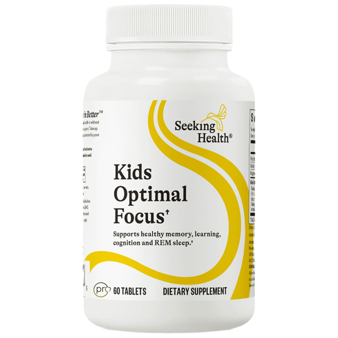 Buy Kids Optimal Focus | 60 Tablets | Seeking Health Ireland