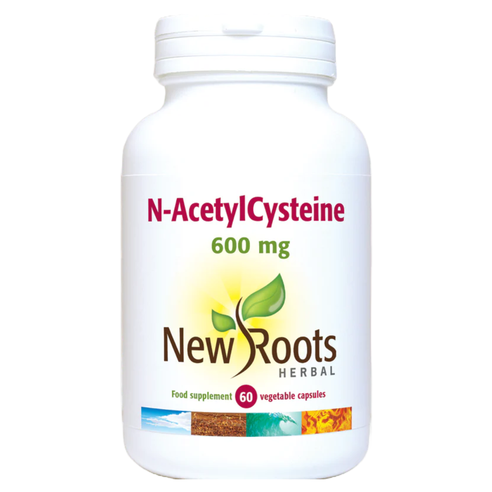 NAC N-Acetyl Cysteine Capsules | New Roots Herbal Ireland