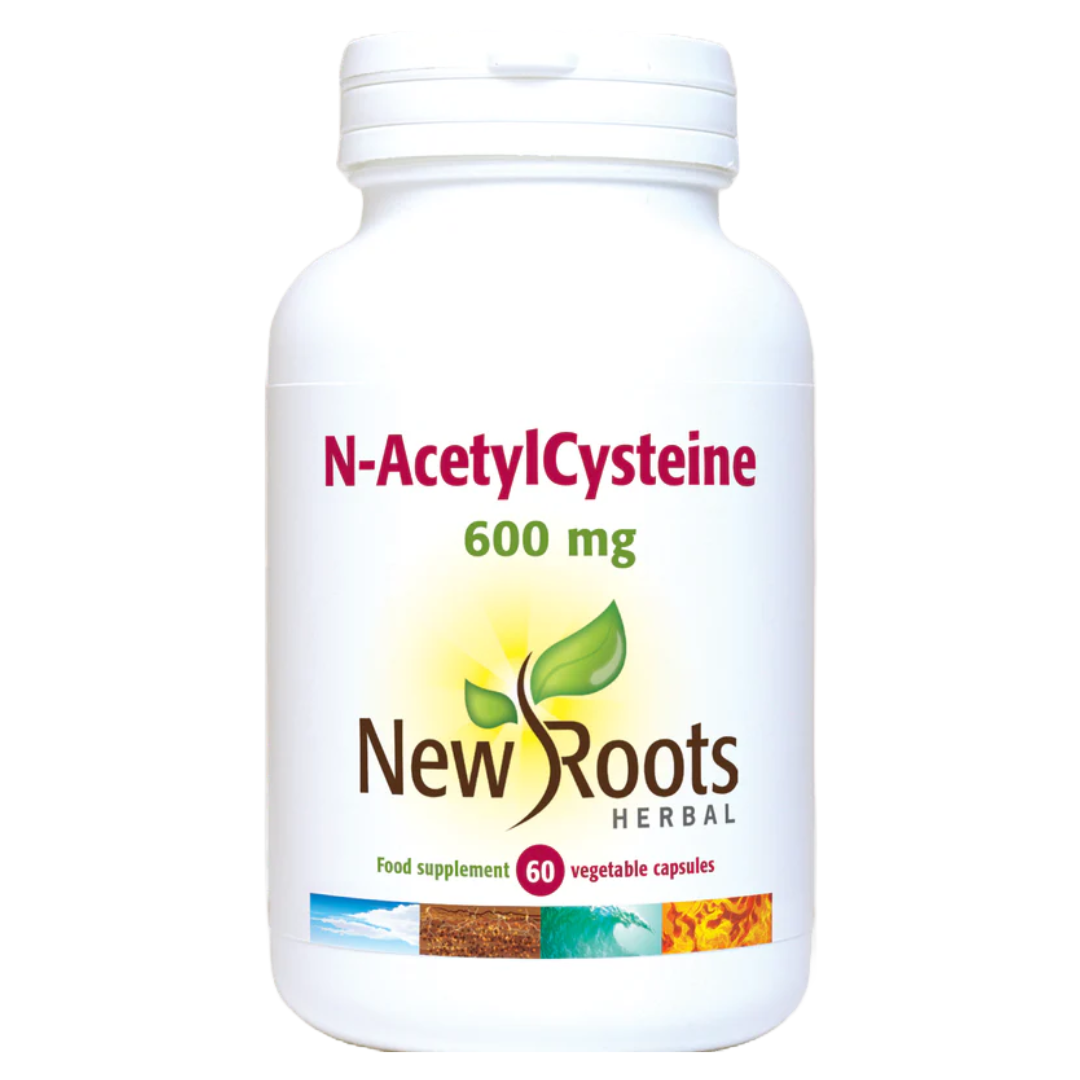NAC N-Acetyl Cysteine Capsules | New Roots Herbal Ireland