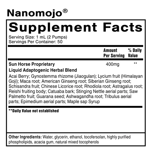Nanomojo 50ml | Quicksilver Scientific Ireland
