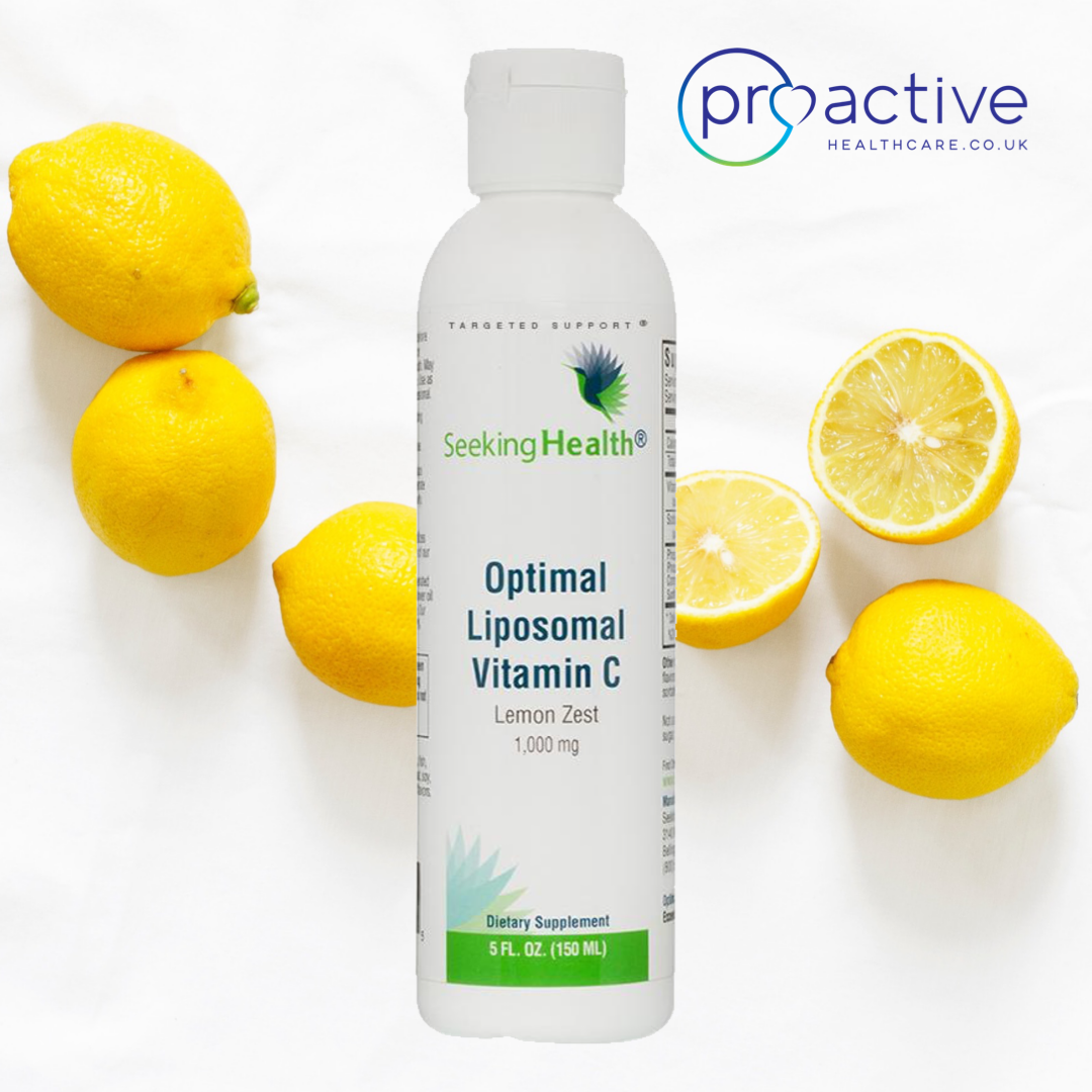 Buy Liposomal Vitamin C (Lemon Zest) - 30 Servings Seeking Health Ireland
