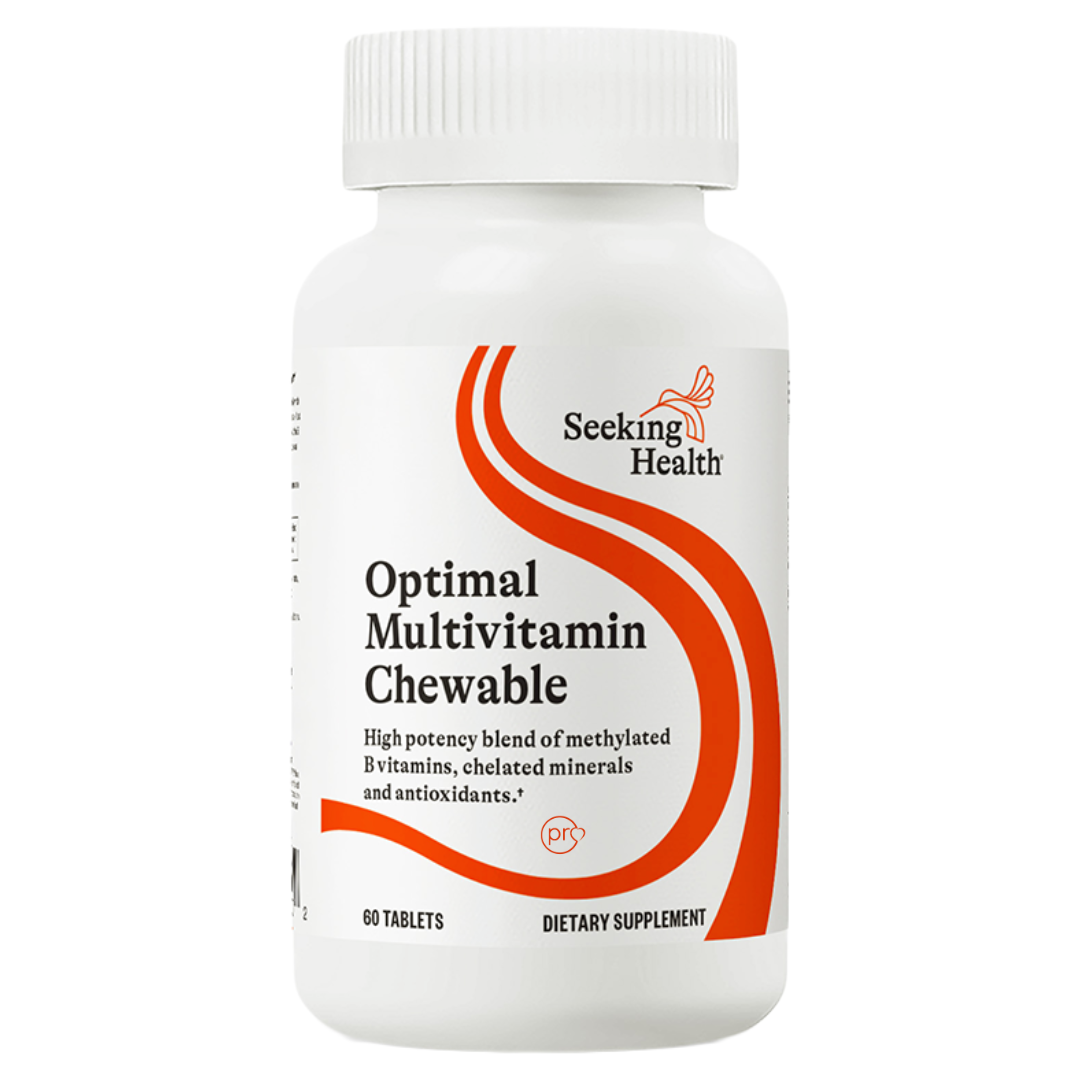 Buy Optimal Multivitamin Chewable | 60 Tablets | Seeking Health Ireland