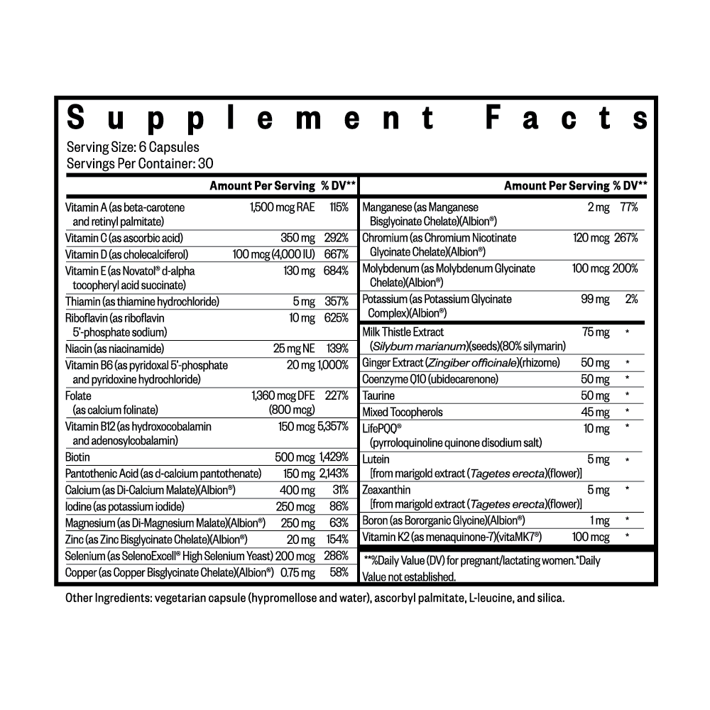 Optimal Prenatal Methyl Free 180 Capsules Seeking Health Ireland