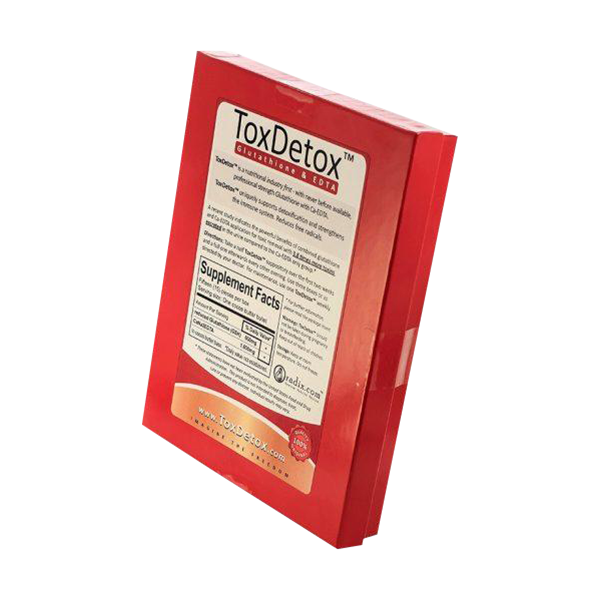 Oradix ToxDetox – Glutathione & EDTA synergy suppositories