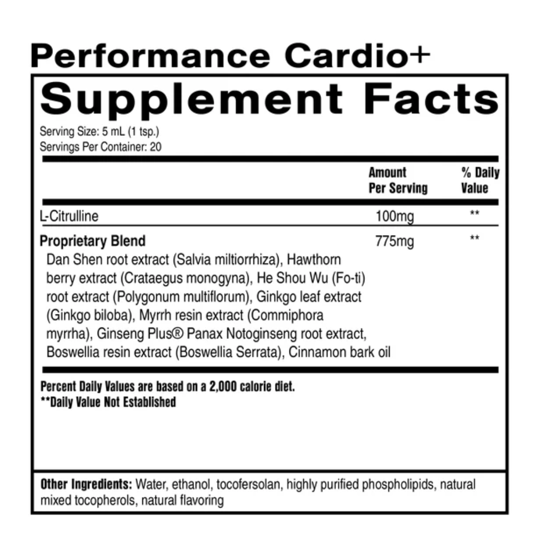 Dr Shade's Performance Cardio 100ml | Quicksilver Scientific Ireland