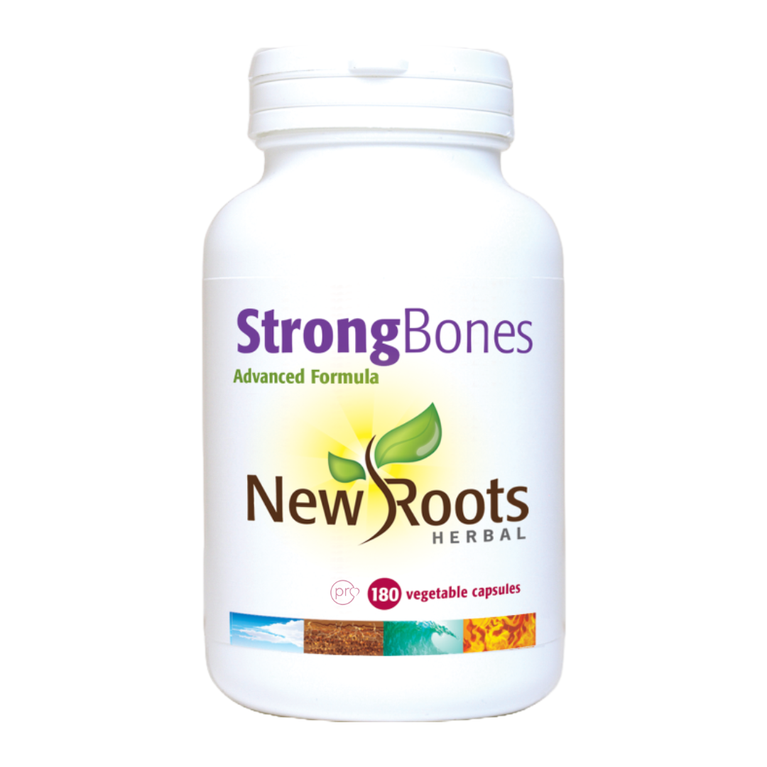 Strong Bones 180 vegetable capsules | New Roots Herbal Ireland