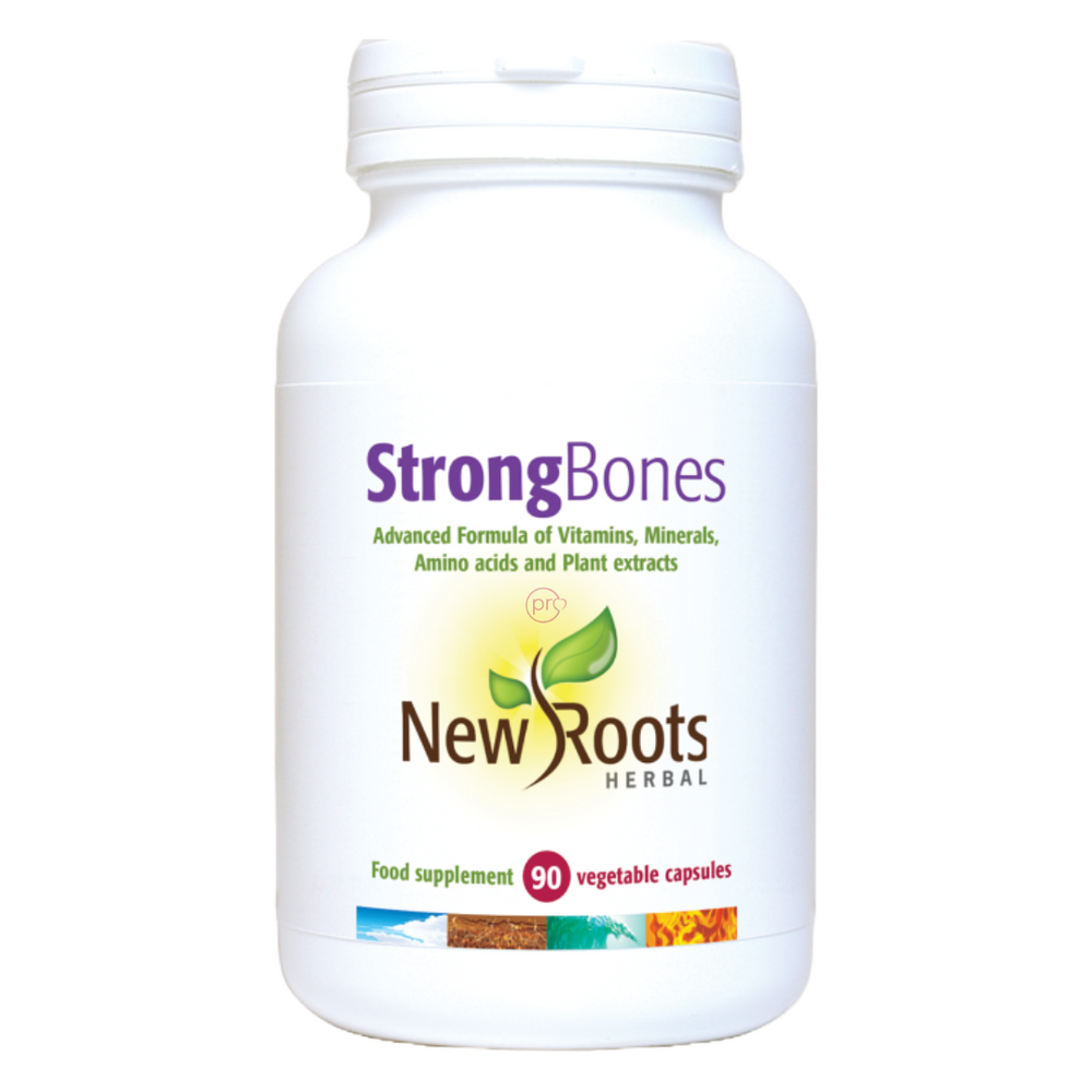 Strong Bones 90 vegetable capsules | New Roots Herbal Ireland