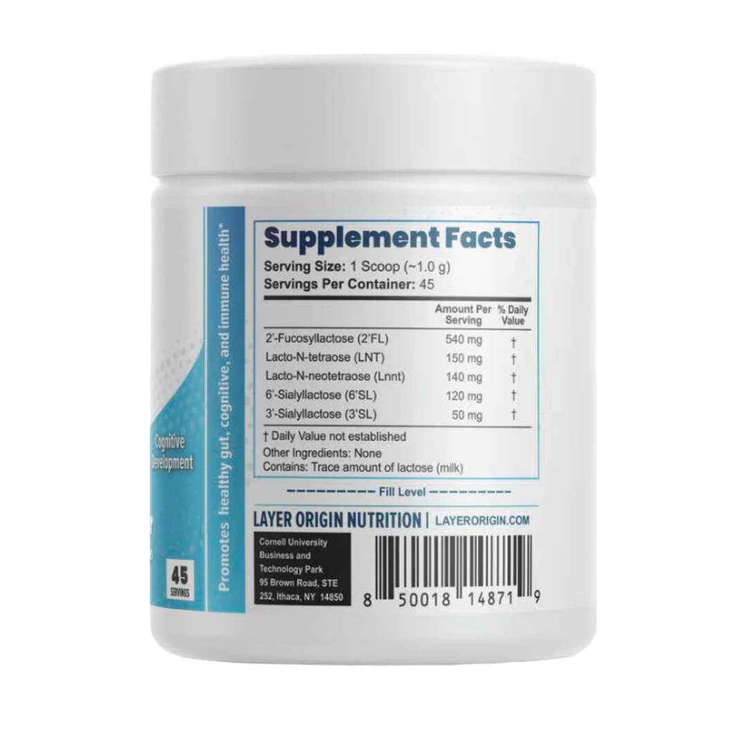 SuperHMO for Kids | 45 Servings _ Prebiotic Powder | layer Origin Ireland