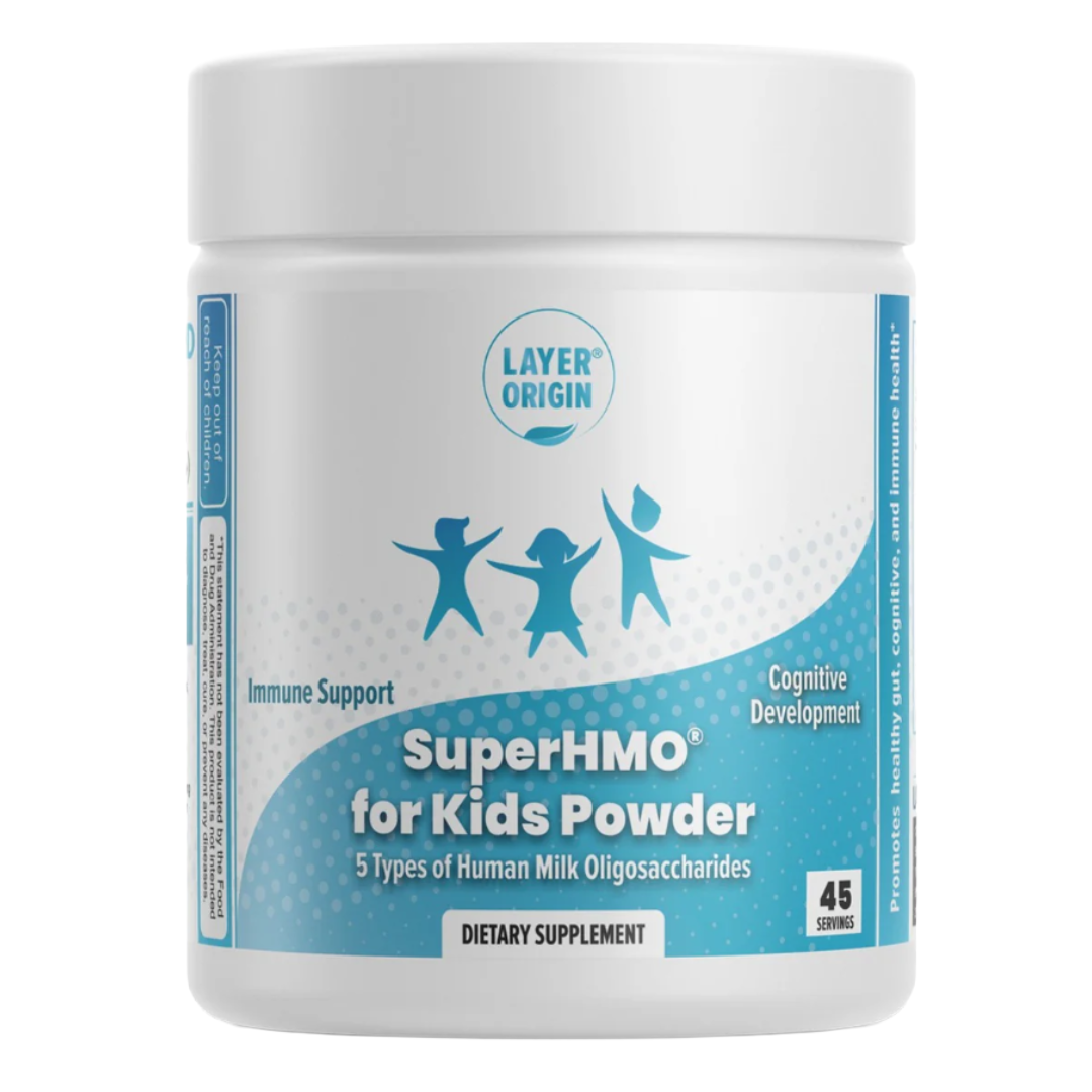 SuperHMO for Kids | 45 Servings _ Prebiotic Powder | layer Origin Ireland