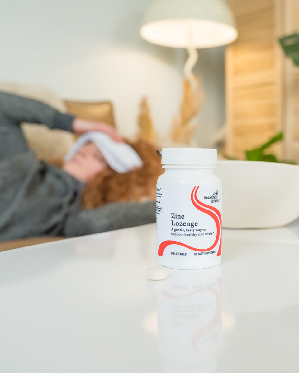 Buy Zinc Lozenges | 60 Lozenges | Seeking Health Ireland