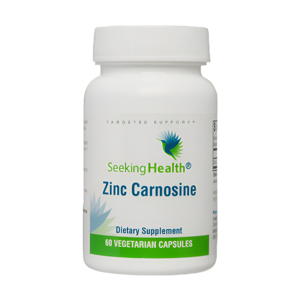 Buy Zinc Carnosine | 60 Capsules | Seeking Health Ireland