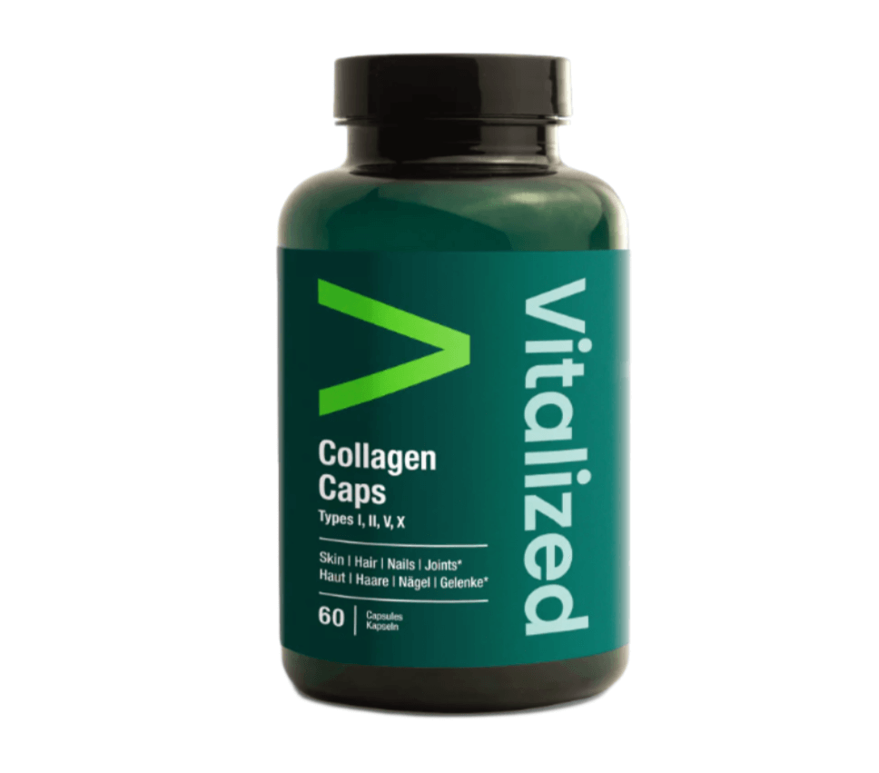 Buy Collagen 60 Capsules | Types I, II, V & X Ireland Vitalized