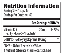 Buy 5 HTP Supreme | 60 Capsules | Designs For Health Ireland online