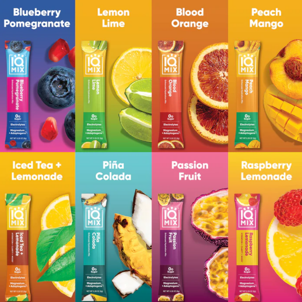 IQMIX 8 Flavour Variety Pack - one of every flavour - Ireland 