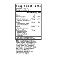 Buy Liposomal Vitamin C Plus (Lemon Zest) 150ml | Seeking Health Ireland