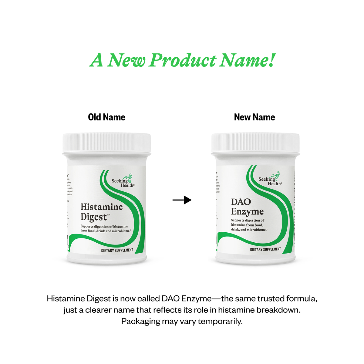 DAO Enzyme 30 Capsules | Seeking Health Ireland 